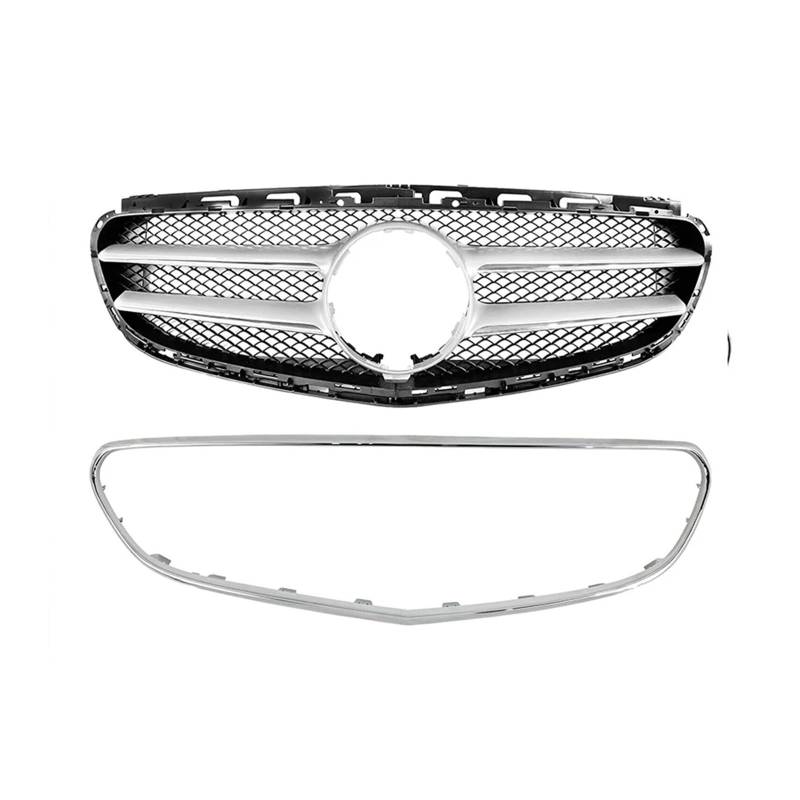Haubengrill Für E Für Calss E350 E400 E550 W212 2014 2015 Für AMG Frontstoßstangengrill Mitte Sport Kühlergrill(with Camera Hole) von MBPBVRVAF