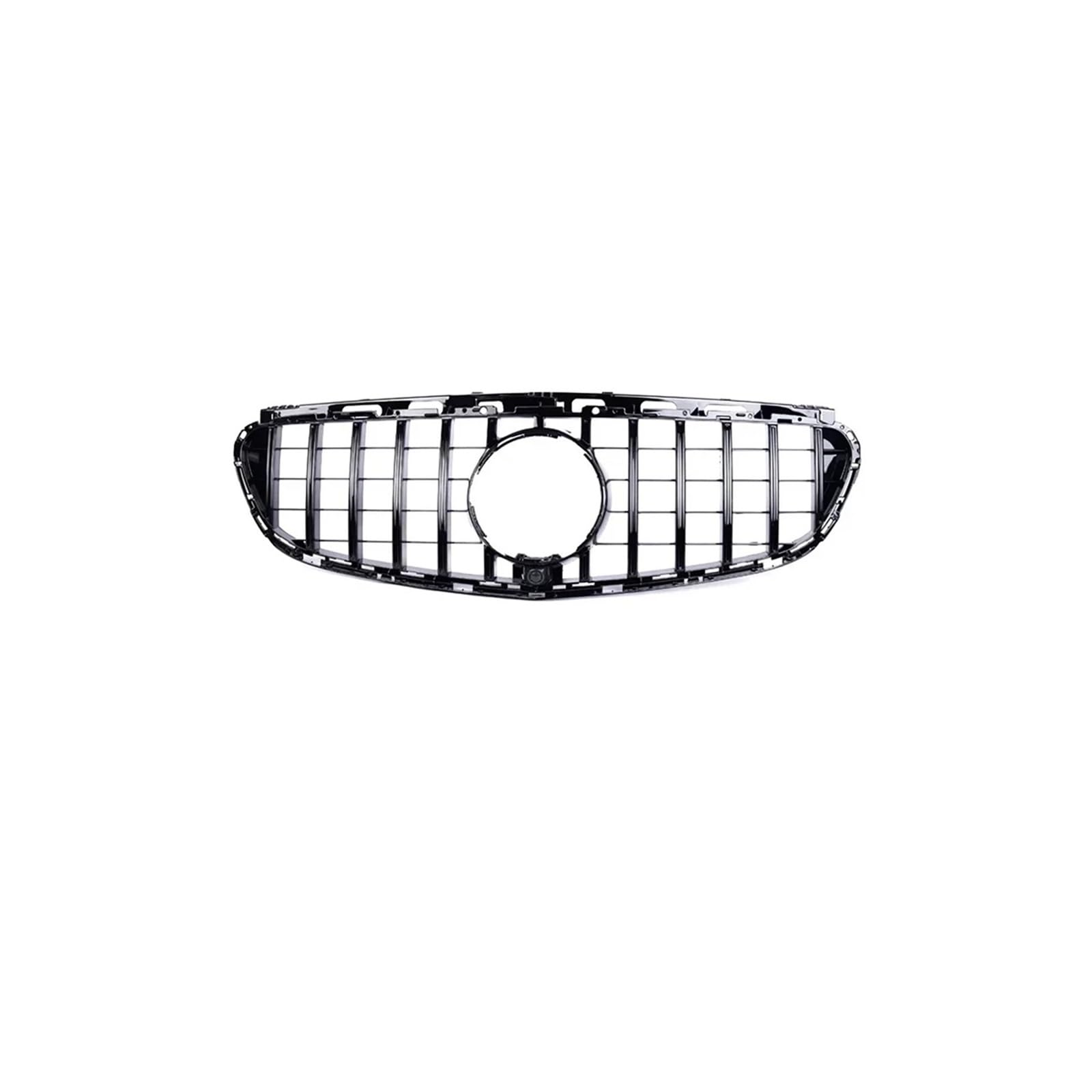 Haubengrill Für E Für Klasse W212 2009-2015 Auto Front Racing Grill Diamant Schwarz Silber Sport Kühlergrill(14-15 Black) von MBPBVRVAF