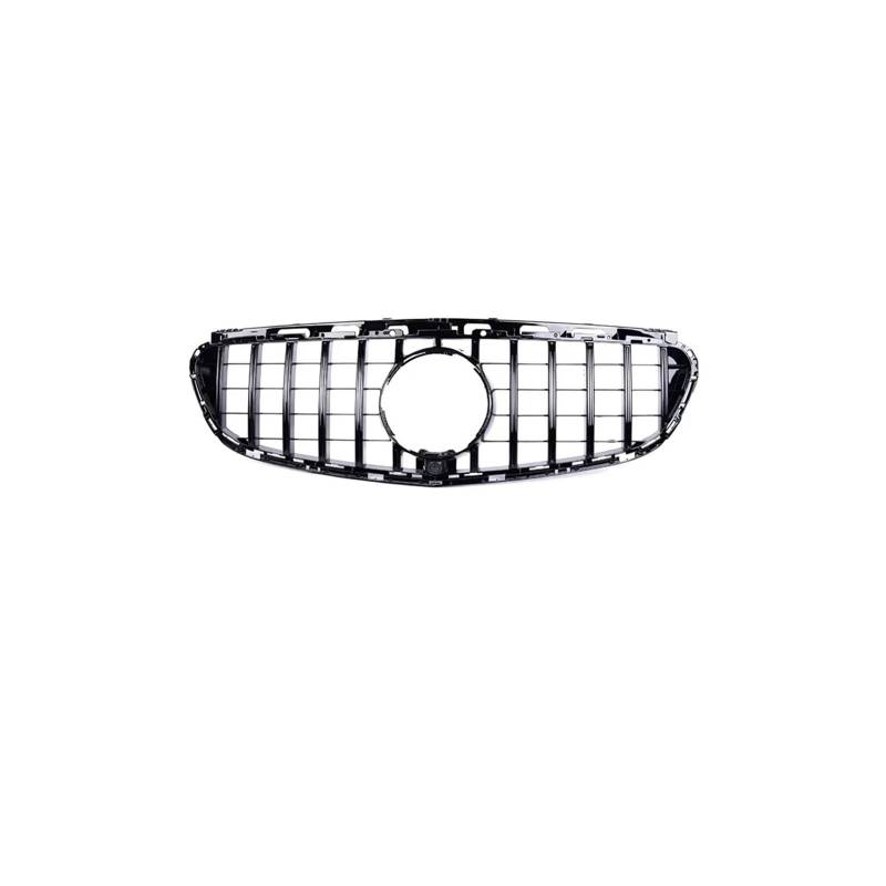 Haubengrill Für E Für Klasse W212 2009-2015 Auto Front Racing Grill Diamant Schwarz Silber Sport Kühlergrill(14-15 Black) von MBPBVRVAF