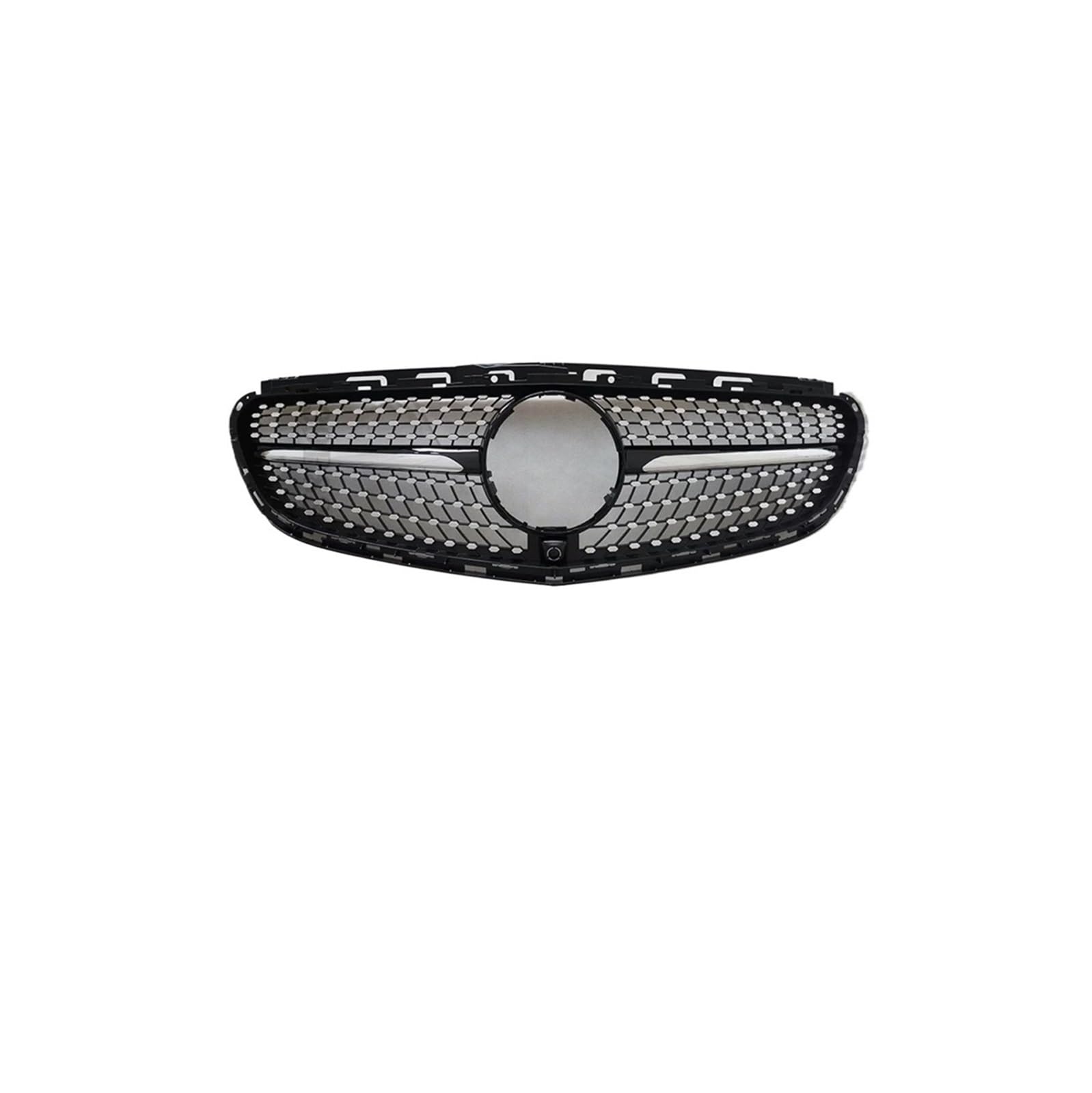 Haubengrill Für E Für Klasse W212 2009-2015 Auto Fronteinlassgitter Kühlergrill Body Kit Diamond Styling Grill Sport Kühlergrill(13-15 Diamond Silver) von MBPBVRVAF