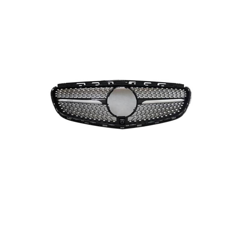 Haubengrill Für E Für Klasse W212 2009-2015 Auto Fronteinlassgitter Kühlergrill Body Kit Diamond Styling Grill Sport Kühlergrill(13-15 Diamond Silver) von MBPBVRVAF