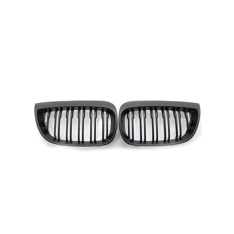 Haubengrill Für E81 E87 E82 E88 120I 128I 130I 135I 2004-2014 Auto Front Nierengrill Haube Frontstoßstange Kühlergrill Sport Kühlergrill(E Matte Black) von MBPBVRVAF