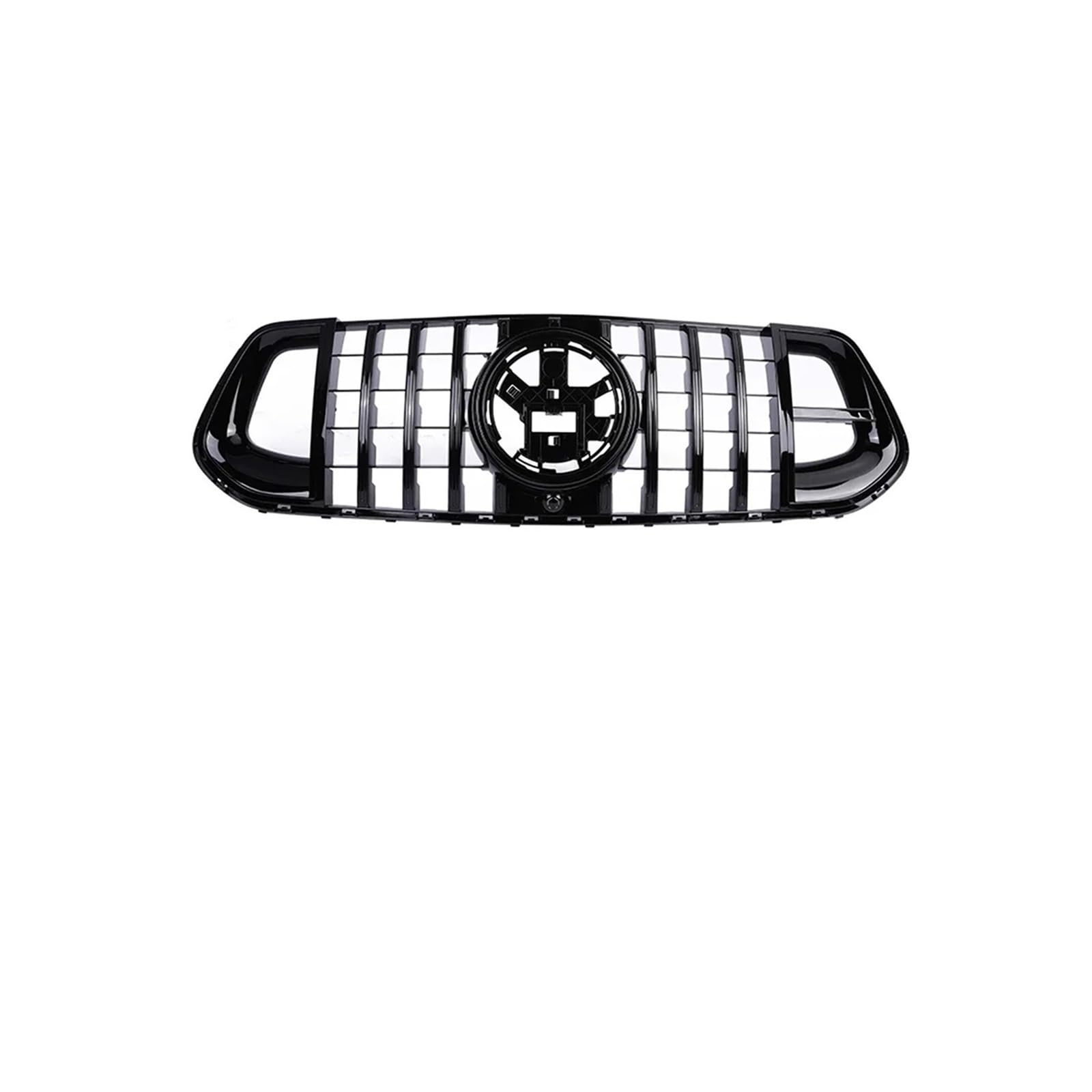 Haubengrill Für GLE Für Klasse W167 GLE350 GLE450 2020 Auto Front Racing Stoßstange Grille Obere Abdeckung Grill Sport Kühlergrill(BRS G Black) von MBPBVRVAF