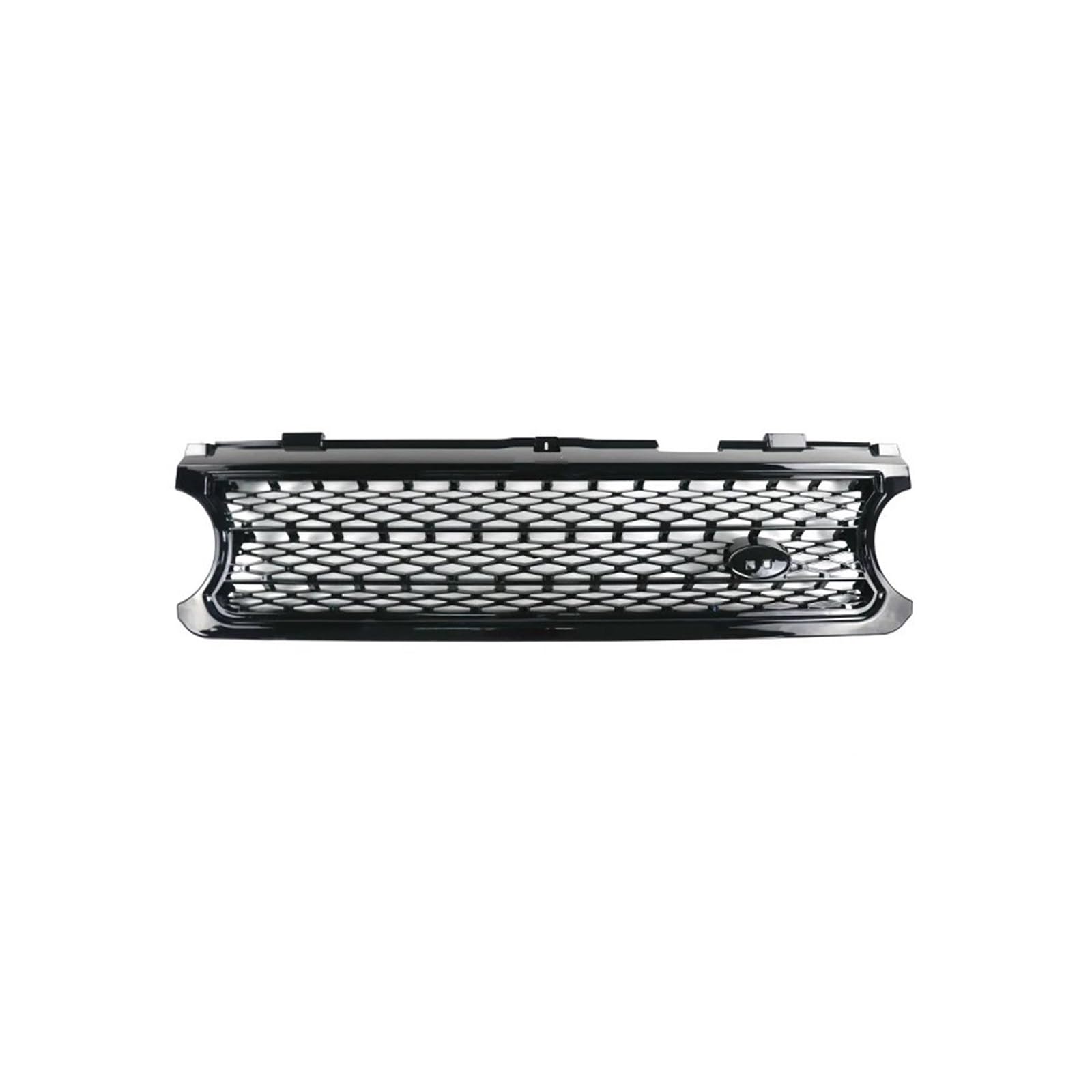 Haubengrill Für Land Für Rover Für Range Für Rover Für Vogue 2006-2009 L322 Auto Frontstoßstangengrill Sport Kühlergrill(All Black) von MBPBVRVAF