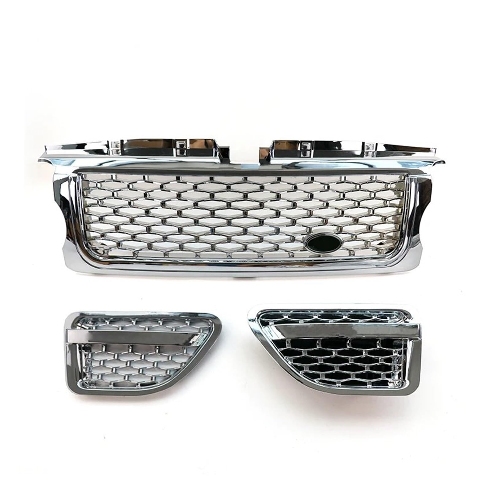 Haubengrill Für Land Für Rover Für Range Für Sport 2005-2009 L320 Auto Front Stoßstange Grille Grill Sport Kühlergrill(Plating a Set) von MBPBVRVAF