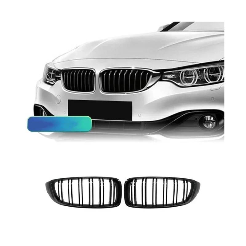 Haubengrill Für M3 Für M4 F32 F33 F36 F80 F82 2012-2018 Auto Frontstoßstangengrill Renngrill Sport Kühlergrill(Carbon Look) von MBPBVRVAF
