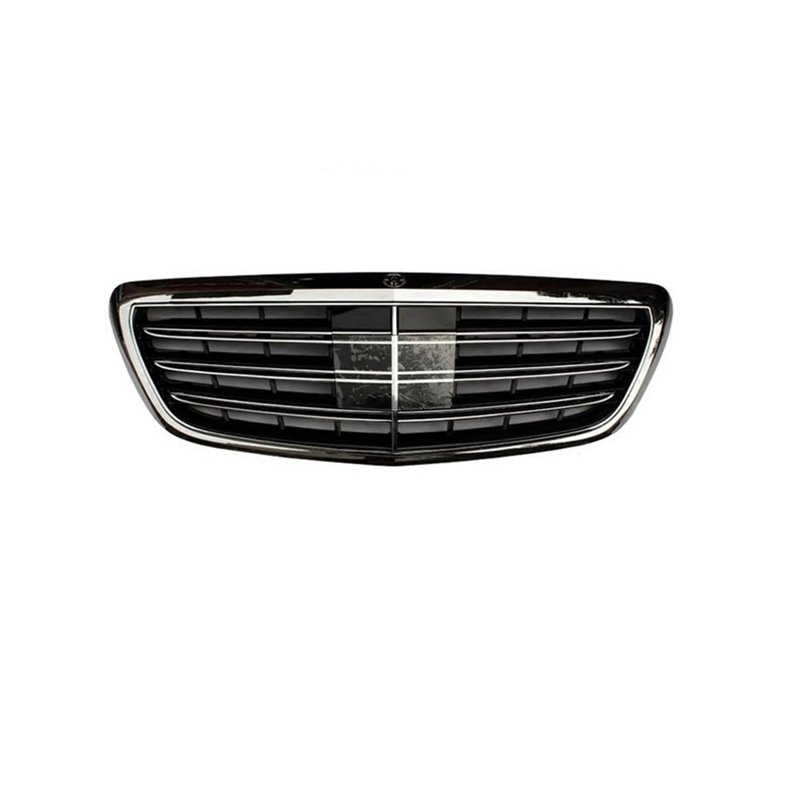 Haubengrill Für S-Klasse S320 S400 S500 S600 W222 S63 S65 2014y-on Auto Front Kühlergrill Stoßstange Sport Kühlergrill(Silver) von MBPBVRVAF