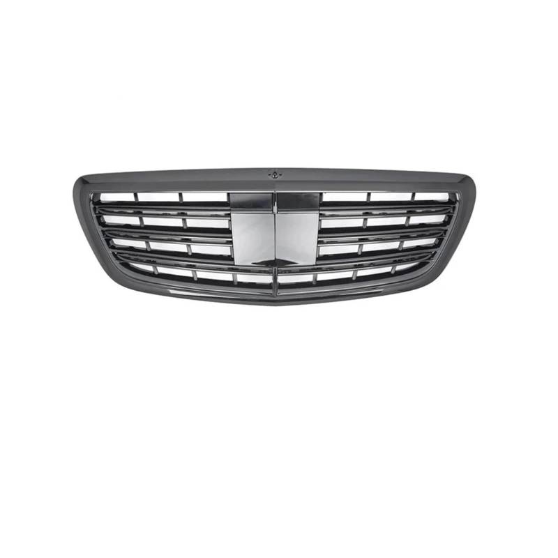 Haubengrill Für S-klasse W222 S500 S550 S600 2014-2020 Auto Front Einlass Grill Stoßstange Kühler Gitter Sport Kühlergrill(Black) von MBPBVRVAF