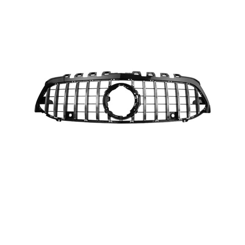 Haubengrill Für W177 A35 A45 2019 2020 2021 2022 Auto Front Einlass Grill Stoßstange Kühler Gitter Sport Kühlergrill(Silver) von MBPBVRVAF