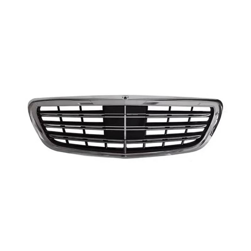 Haubengrill Für W222 S320 S400 S450 S550 S560 2018-2020 Auto Vorderen Stoßfänger Kühlergrill Mesh Mittleren Net Sport Kühlergrill(Standard) von MBPBVRVAF