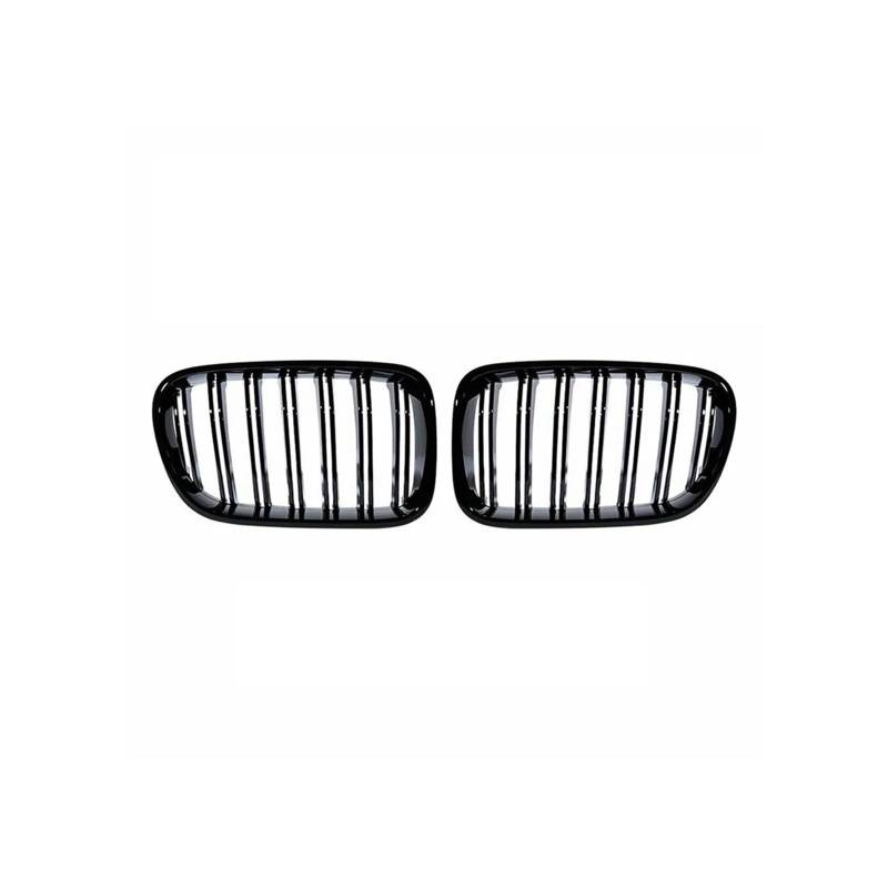 Haubengrill Für X3 Für X4 F25 F26 2010-2017 Auto Front Nierengrill Haube Frontstoßstange Kühlergrill Sport Kühlergrill(C Gloss Black) von MBPBVRVAF