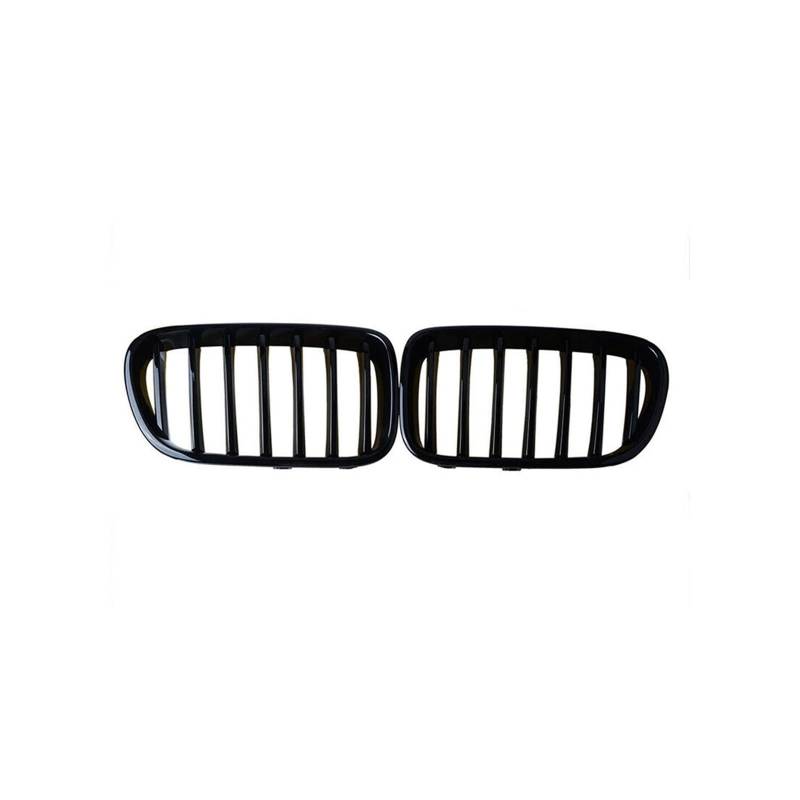 Haubengrill Für X3 Für X4 F25 F26 2010-2017 Auto Front Nierengrill Haube Frontstoßstange Kühlergrill Sport Kühlergrill(H Gloss Black) von MBPBVRVAF