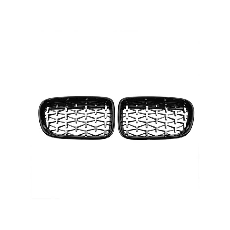 Haubengrill Für X3 Für X4 F25 F26 2010-2017 Auto Front Nierengrill Haube Frontstoßstange Kühlergrill Sport Kühlergrill(J) von MBPBVRVAF