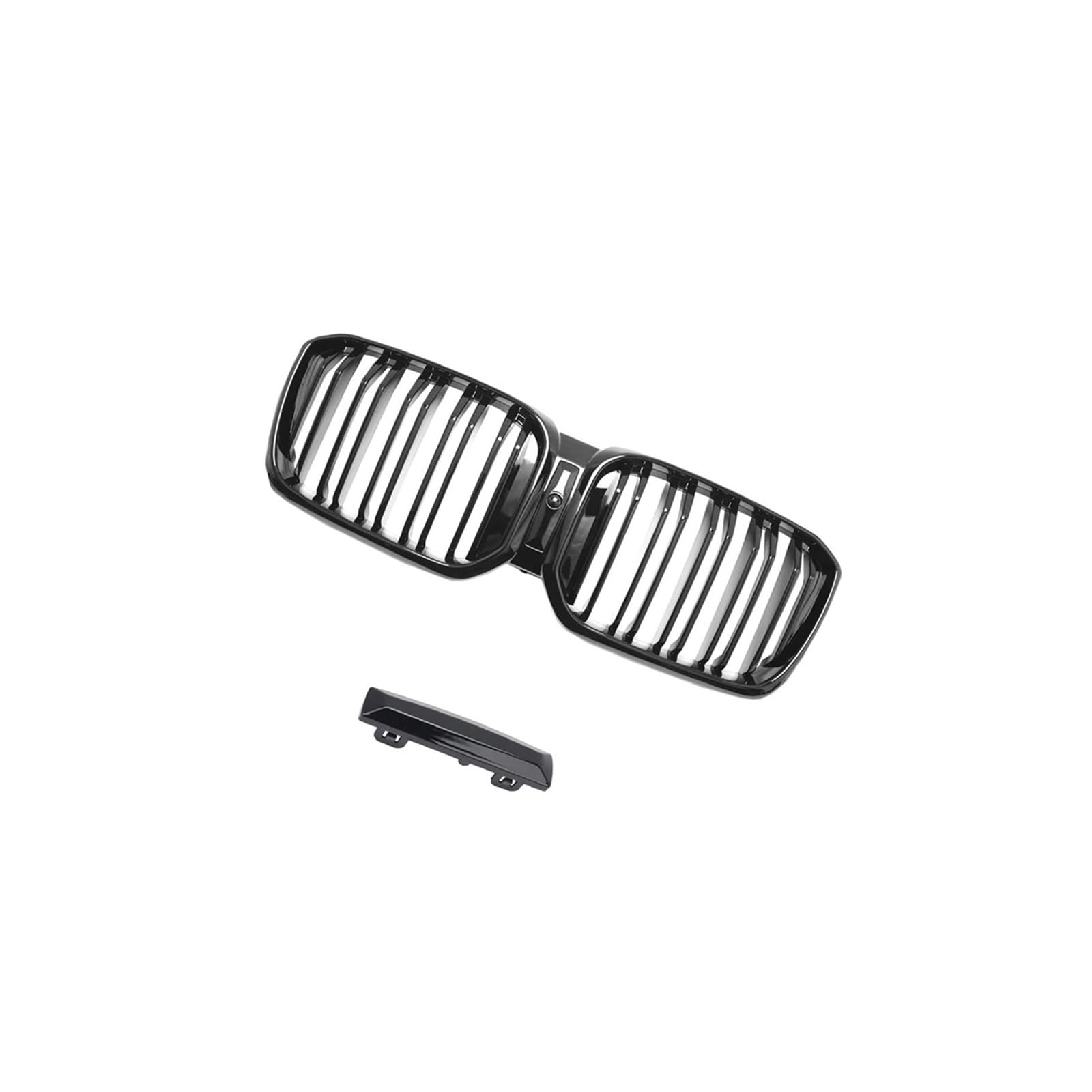 Haubengrill Für X3 Für X4 G01 G02 G08 2022 2023 Auto Front Stoßstange Gitter Nieren Racing Grill ABS Sport Kühlergrill(Type A) von MBPBVRVAF
