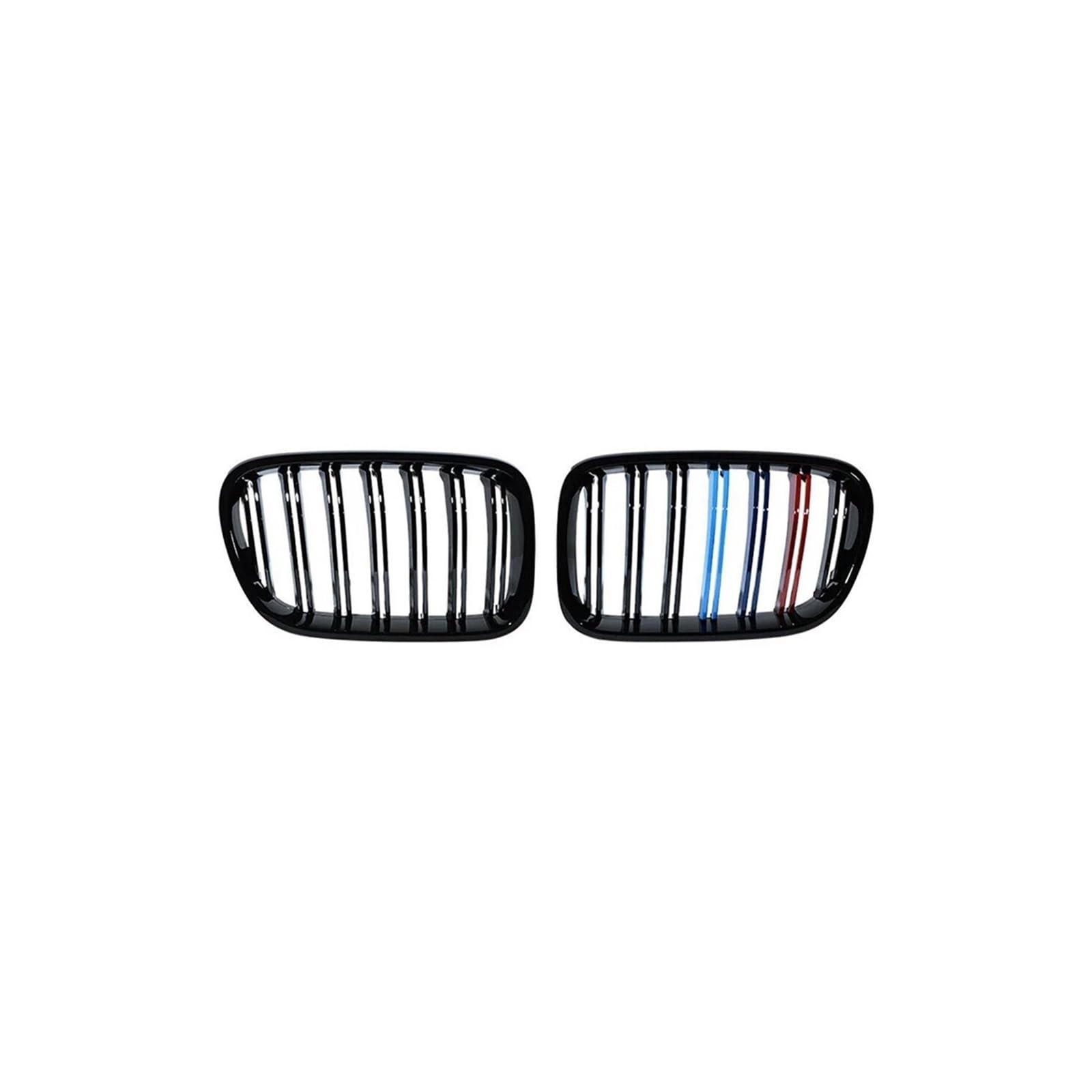 Haubengrill Für X4 Für X3 F26 F25 2010 2011-2017 Auto Front Nierengrill Haube Frontstoßstange Kühlergrill Sport Kühlergrill(E Gloss Black) von MBPBVRVAF