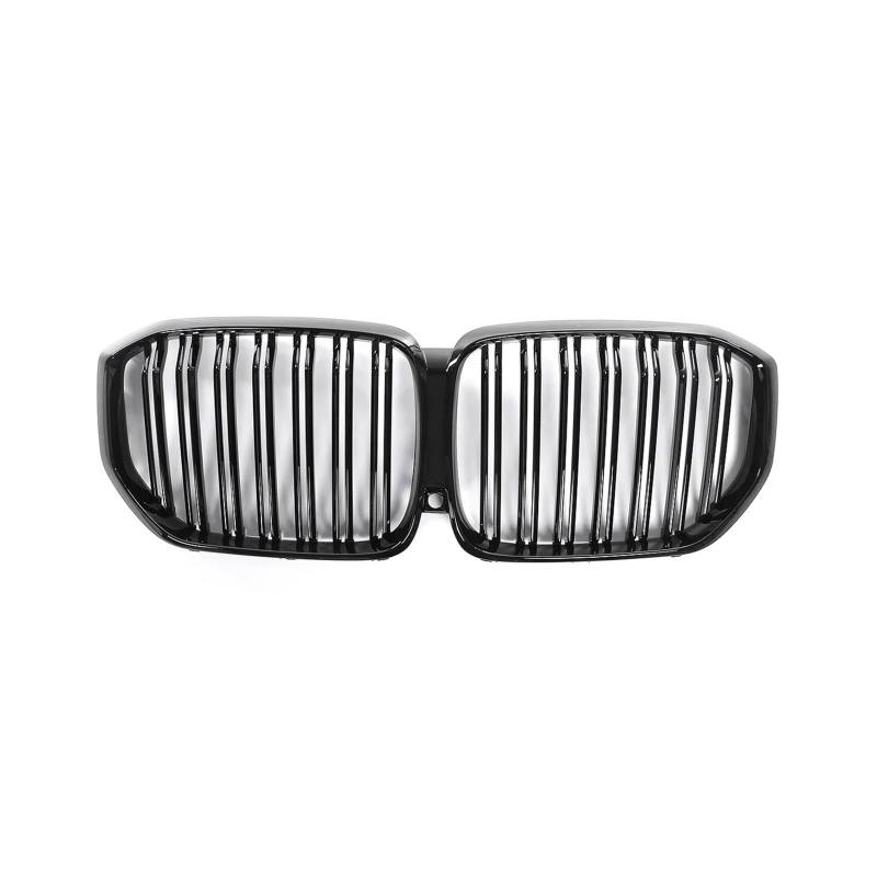 Haubengrill Für X5 G05 2019-2024 Auto Front Niere Grill Racing Grills Glanz Schwarz Grille Sport Kühlergrill von MBPBVRVAF