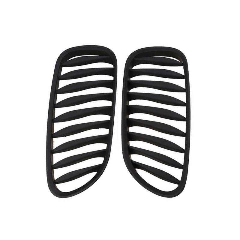 Haubengrill Für Z4 E85 E86 2003-2009 Auto Vorderen Stoßfänger Nierengrill Racing Grills Matt Glanz Schwarz Sport Kühlergrill(Matte Black) von MBPBVRVAF