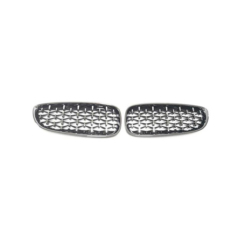 Haubengrill Für Z4 E89 2009-2016 Auto Front Niere Kühlergrill Haube Front Stoßstange Kühlergrill Sport Kühlergrill(B All Silver) von MBPBVRVAF