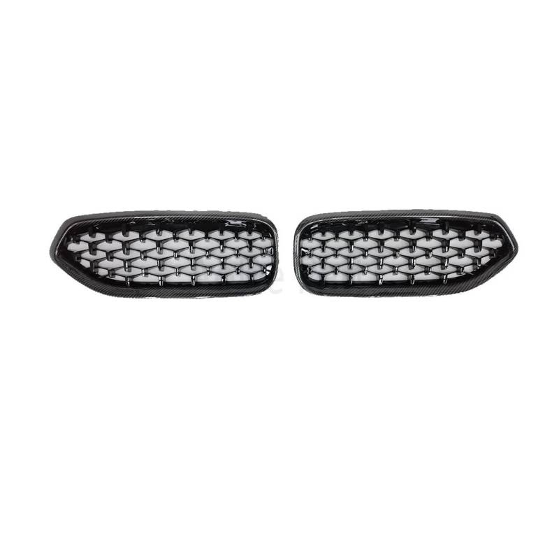 Haubengrill Für Z4 G29 2019-2023 Real Carbon Fiber Diamond Kühlergrill Im Frontstoßstangen-Stil Sport Kühlergrill von MBPBVRVAF