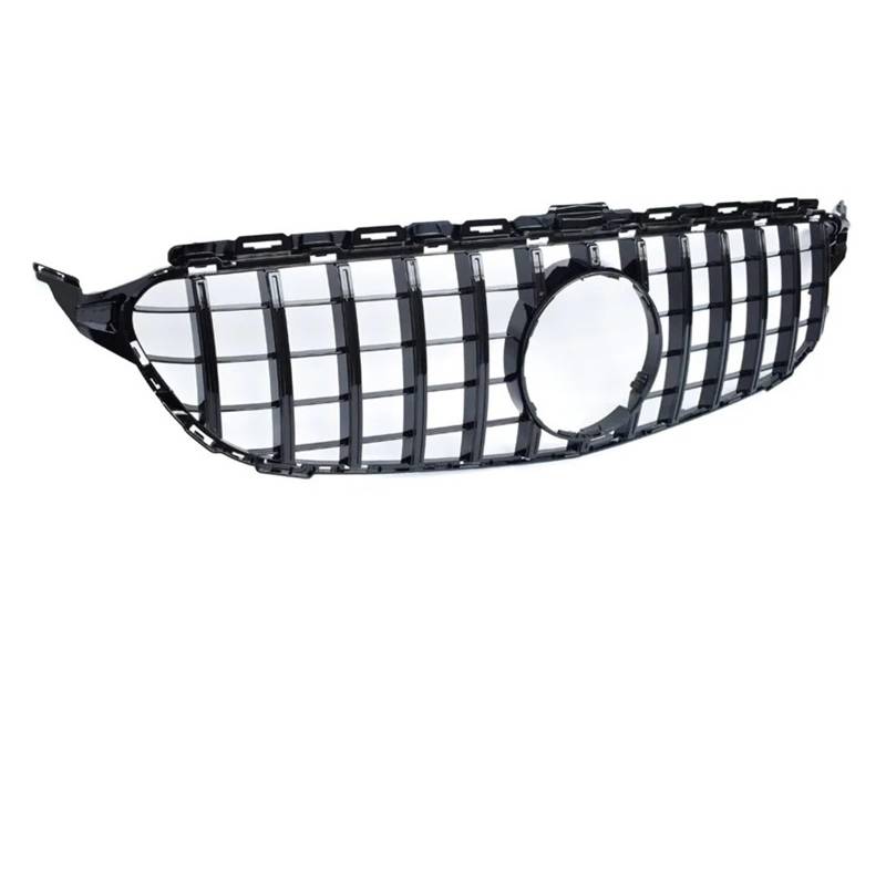 Kühlergrille Für C-Klasse W205 Aloon S205 Kombi A205 Cabrio C205 Coupé 2015-2020 Auto-Frontkühlergrill Ersatz-Diamantengrill Sport Kühlergrill(2015-2017 Black) von MBPBVRVAF