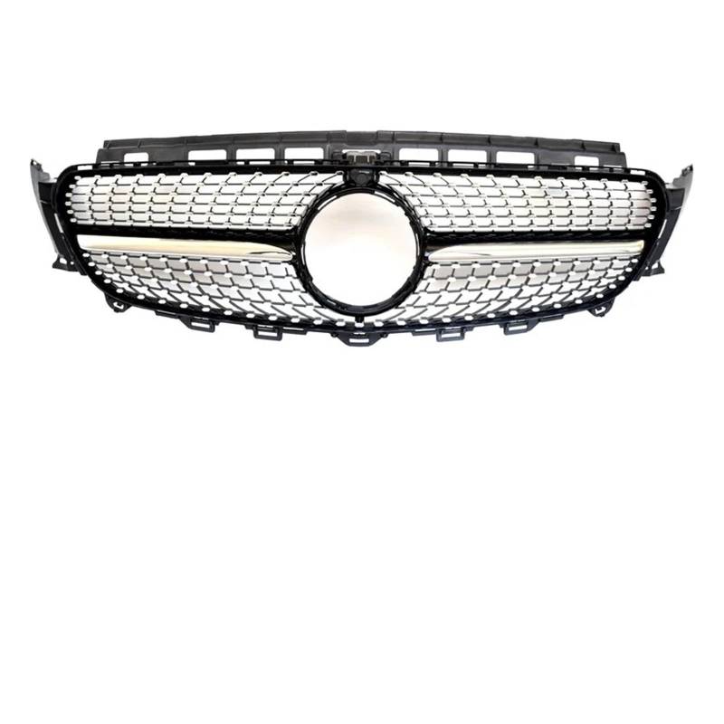 Kühlergrille Für E-Klasse W213 S213 A238 C238 2017-2019 Autogrill Diamanten Frontstoßstangengrill Perfekte Passform Schwarz Silber Sport Kühlergrill(Diamond Black 17-19) von MBPBVRVAF