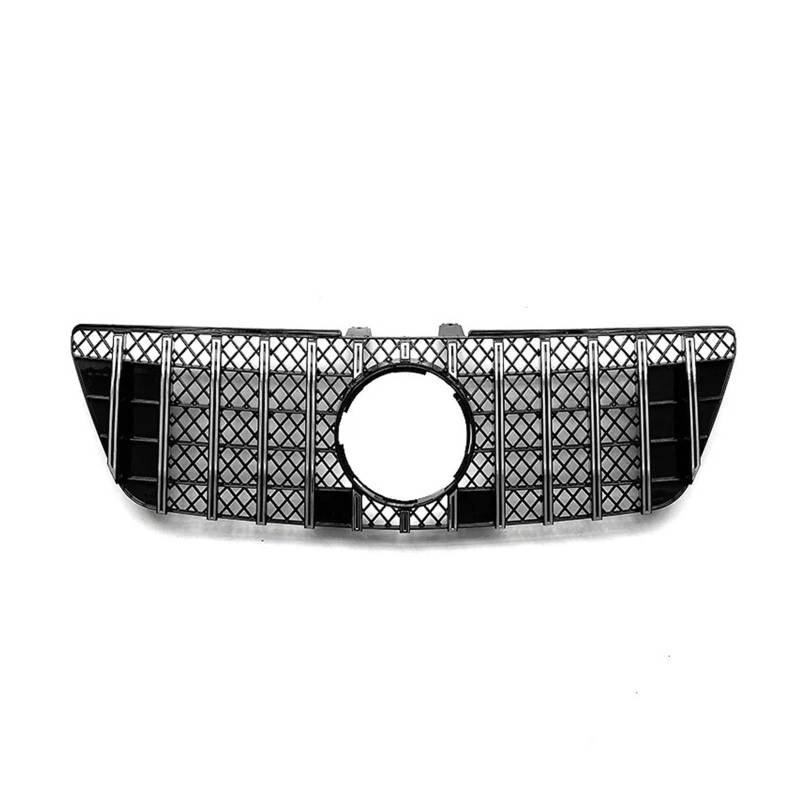 Kühlergrille Für ML-Klasse Für GT Style W164 ML350 ML450 ML500 ML550 2009 2010 2011 2012 Auto Front Hood Grille Racing Grill Sport Kühlergrill(Silver) von MBPBVRVAF