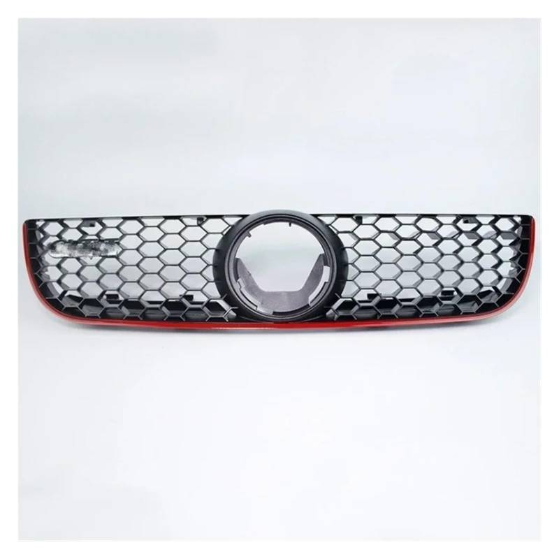 Kühlergrille Für Polo Für GTI Style 2006 2007 2008 2009 Auto Frontstoßstange Kühlergrill Mesh Center Racing Grills Honeycomb Mesh Sport Kühlergrill von MBPBVRVAF