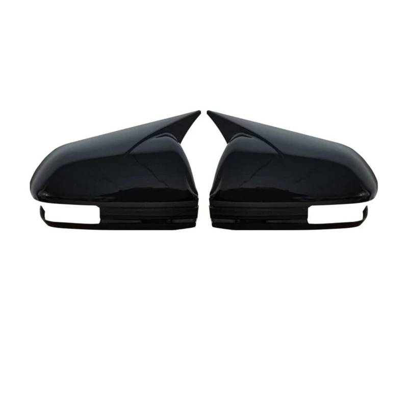 Seitenspiegelabdeckung Für Lancer EX 2012 2013 2014 2015 Auto Rückspiegel Abdeckung 2Pcs Außenspiegel(Gloss Black) von MBPBVRVAF