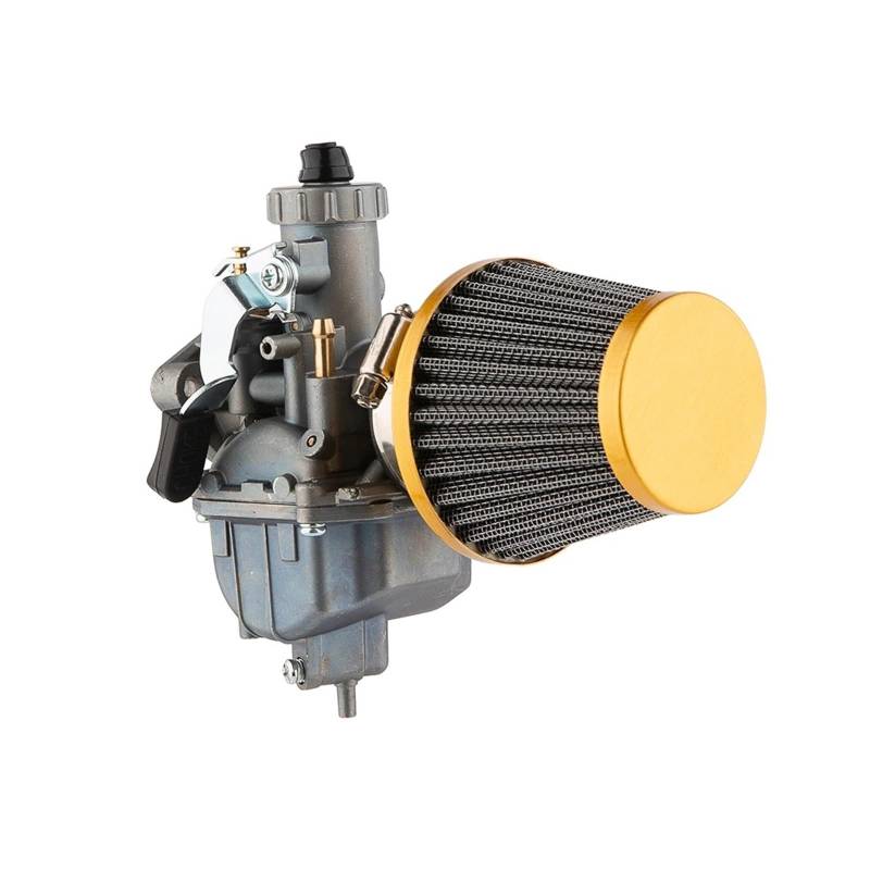 Vergaser Für VM22 Für Predator 212cc 196cc Für Bike KT196 Für Go Kart GX 160 200 26mm Motor Luftfilter Vergaser Vergaser Carburetor(Gold) von MBPBVRVAF