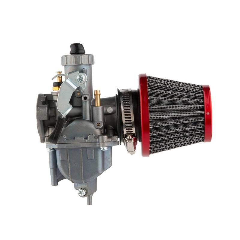 Vergaser Für VM22 Für Predator 212cc 196cc Für Bike KT196 Für Go Kart GX 160 200 26mm Motor Luftfilter Vergaser Vergaser Carburetor(Red) von MBPBVRVAF