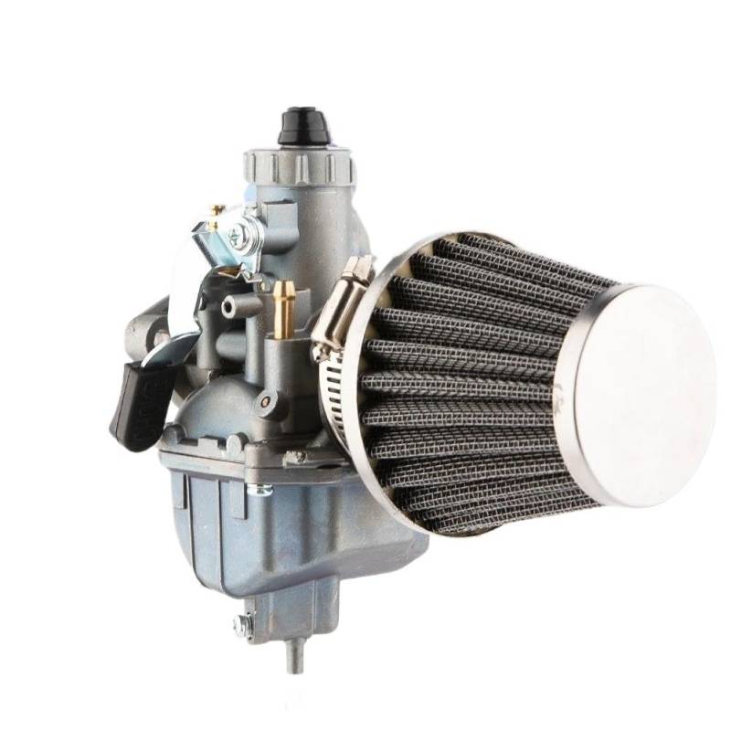 Vergaser Für VM22 Für Predator 212cc 196cc Für Bike KT196 Für Go Kart GX 160 200 26mm Motor Luftfilter Vergaser Vergaser Carburetor(Silver) von MBPBVRVAF