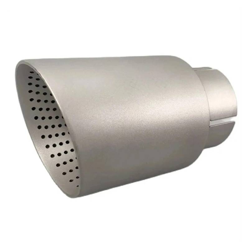 Auspuffblende 1 PCS Universal Auto Auspuff Spitze Matte 304 Edelstahl Schalldämpfer Spitze Endrohre(54MM IN 89MM Out) von MBROS
