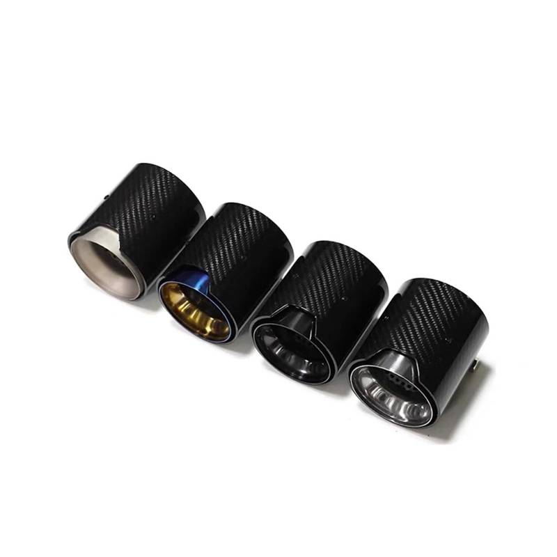 Auspuffblende 1 Stück Für M2 Für M3 Für M4 Für M5 Für M6 F87 F80 F82 F83 F90 Auto Carbon Auspuffspitzen Muffeldüsen Tails Endrohre(Scrub 67mm-93mm) von MBROS