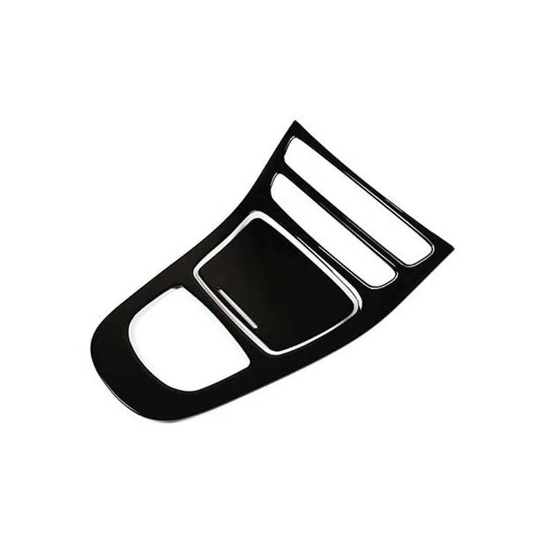 Auto Innenraum Rahmen Für E Klasse W213 S213 A238 C238 2019 2020 2021 Auto Center Konsole Getriebe Shift Panel Abdeckung Innen Aufkleber Trim Abdeckung Innen Trim(Bright Black 2021) von MBROS