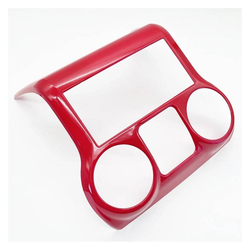 Auto Innenraum Rahmen Für Jeep Für Wrangler Für JK 2011 2012 2013 2014 2015 2016 2017 Auto Center Console Dashboard Control Panel Abdeckung Trim Innere Zubehör Abdeckung Innen Trim(Red) von MBROS