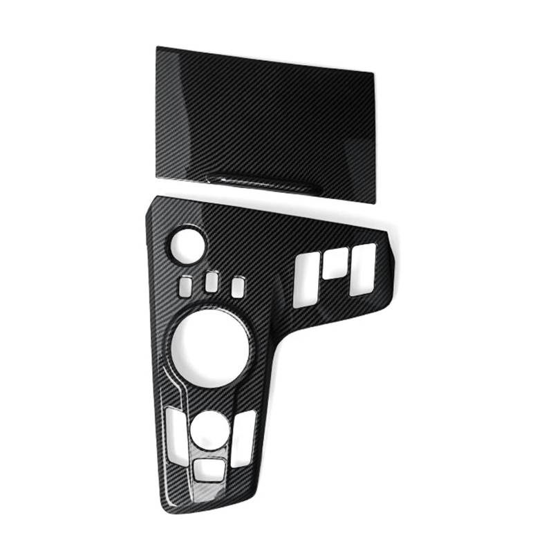 Auto Innenraum Rahmen Für KIA Für SPORTAGE NQ5 2022 2023 Linkslenker Auto Center Control Panel Schalthebel Abdeckung Zentralen Schutz Aufkleber Abdeckung Innen Trim(Carbon Fiber) von MBROS
