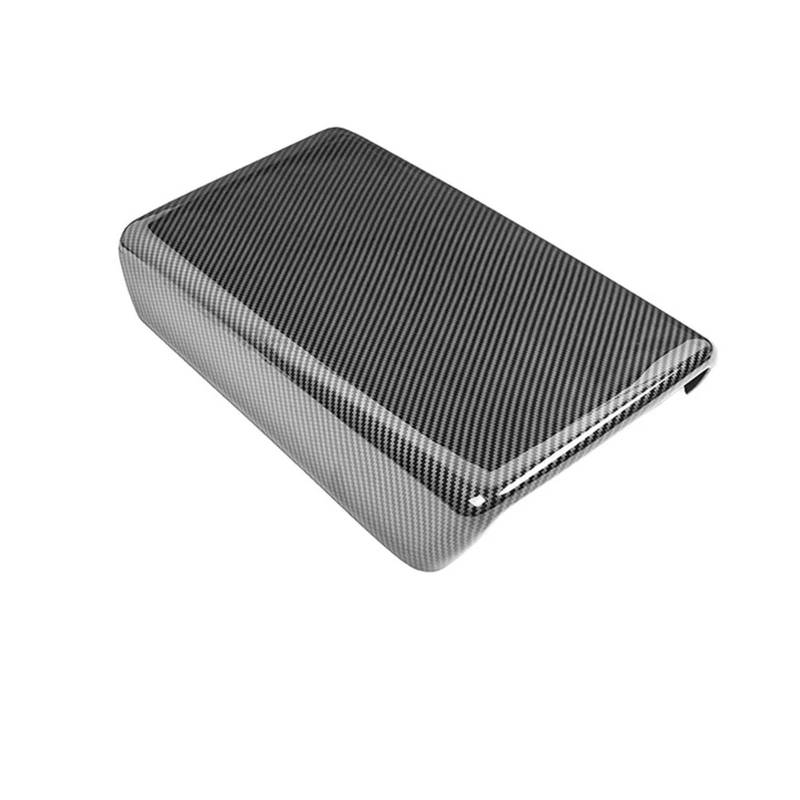Auto Innenraum Rahmen Für Tesla Für Modell 3 Für Modell Y 2019-2021 2022 2023 Auto Center Console Armlehne Box Abdeckung Hinten Air Vent Outlet Schutz Abdeckungen Zubehör Abdeckung Innen Trim(Bright C von MBROS