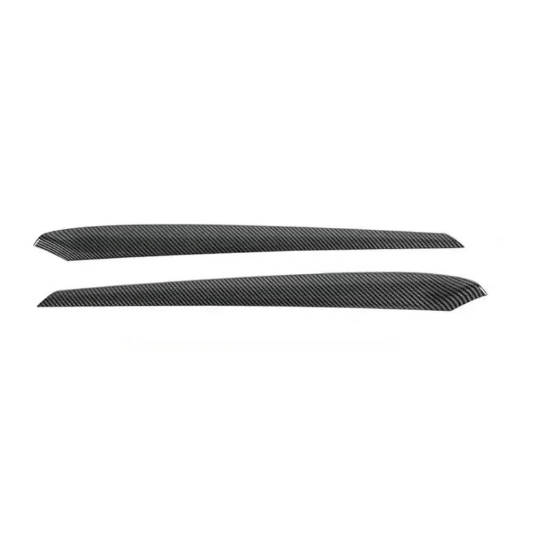 Auto Innenraum Rahmen Für Tesla Für Modell 3 Für Modell Y Auto Tür Trim Panel Dash Trim Und Dashboard Abdeckung 2019 2020 2021 2022 2023 2024 Abdeckung Innen Trim(B Matte Carbon 2pcs) von MBROS