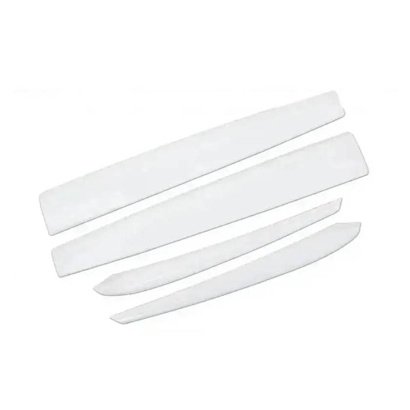 Auto Innenraum Rahmen Für Tesla Für Modell 3 Für Modell Y Auto Tür Trim Panel Dash Trim Und Dashboard Abdeckung 2019 2020 2021 2022 2023 2024 Abdeckung Innen Trim(Matte White 4PCS) von MBROS