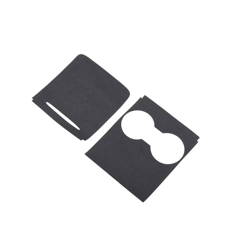 Auto Innenraum Rahmen Für Tesla Für Modell Y Auto Wildleder Dekor Aufkleber Center Konsole Wrap Kit Dashboard Armlehne Rücksitz Airco Outlet Abdeckung Innen Ändern Abdeckung Innen Trim(Decor Sticker) von MBROS