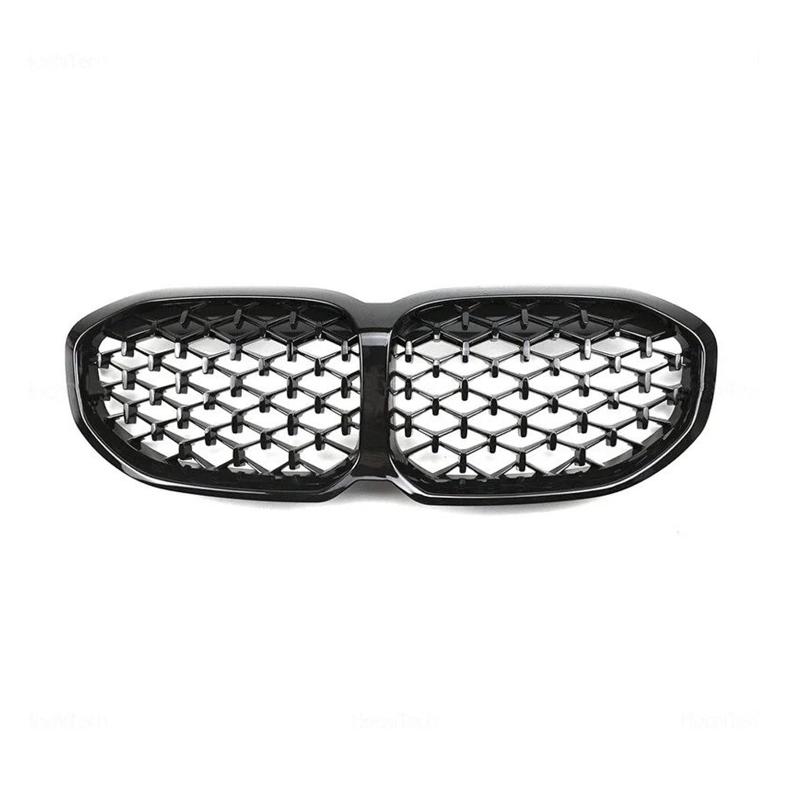 Sport Kühlergrill Für 1er F40 116i 118i 120i 128ti M135i XDrive 2019-2022 Auto Frontstoßstange Nierengrill Diamant Meteor Style Grill Kühlergrill Vorne(Type 2) von MBROS