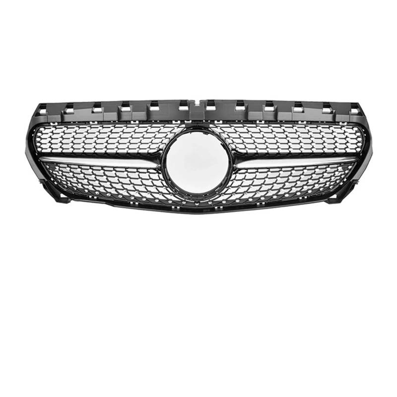 Sport Kühlergrill Für CLA-Klasse W117 CLA180 CLA200 CLA45 Für Für GT Style 2013-2019 2018 Auto Front Mesh Grille Frontstoßstangengrill Kühlergrill Vorne(Diamonds-Black) von MBROS