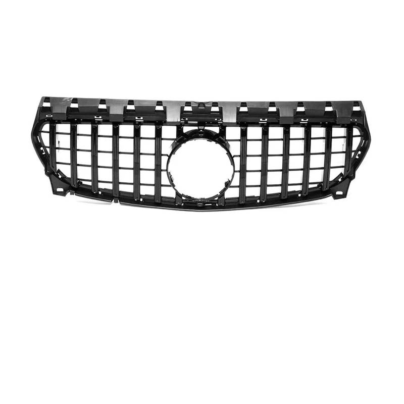 Sport Kühlergrill Für CLA-Klasse W117 CLA180 CLA200 CLA45 Für Für GT Style 2013-2019 2018 Auto Front Mesh Grille Frontstoßstangengrill Kühlergrill Vorne(G -Black) von MBROS