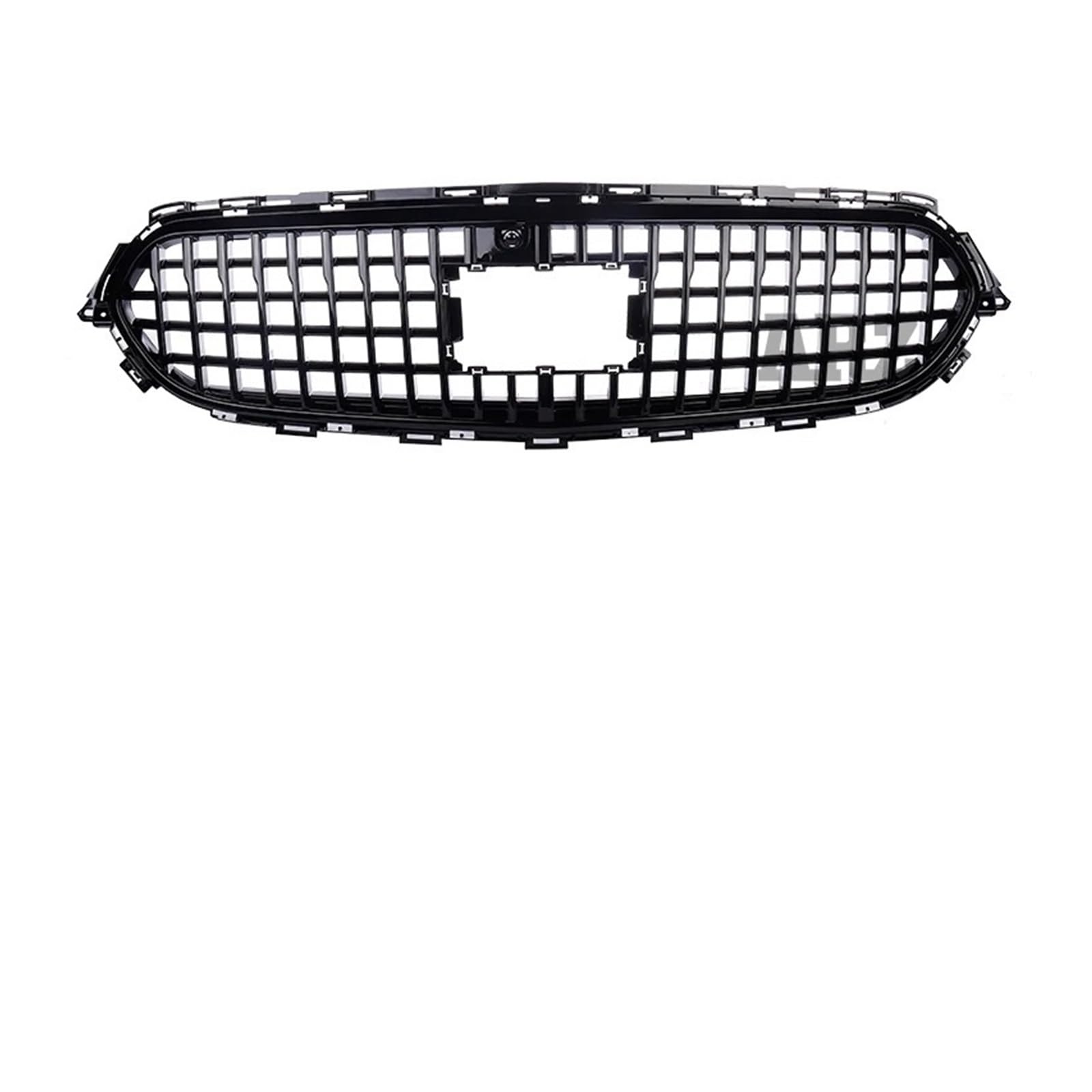 Sport Kühlergrill Für E-Klasse W213 S213 Für GT Diamond Style Für Exklusives Facelift Auto Frontstoßstangengrill Schwarz Silber Grill Kühlergrill Vorne(Exclusive 1) von MBROS
