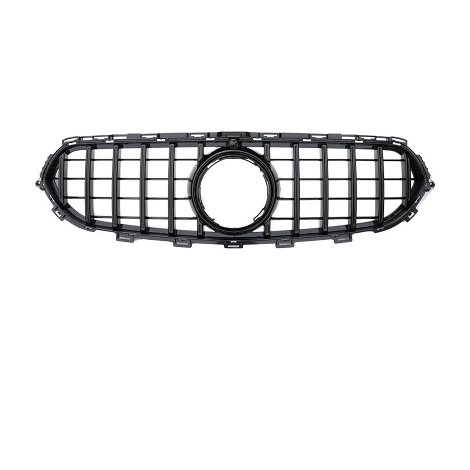 Sport Kühlergrill Für E-Klasse W213 S213 Für GT Diamond Style Für Exklusives Facelift Auto Frontstoßstangengrill Schwarz Silber Grill Kühlergrill Vorne(Wagon 1) von MBROS