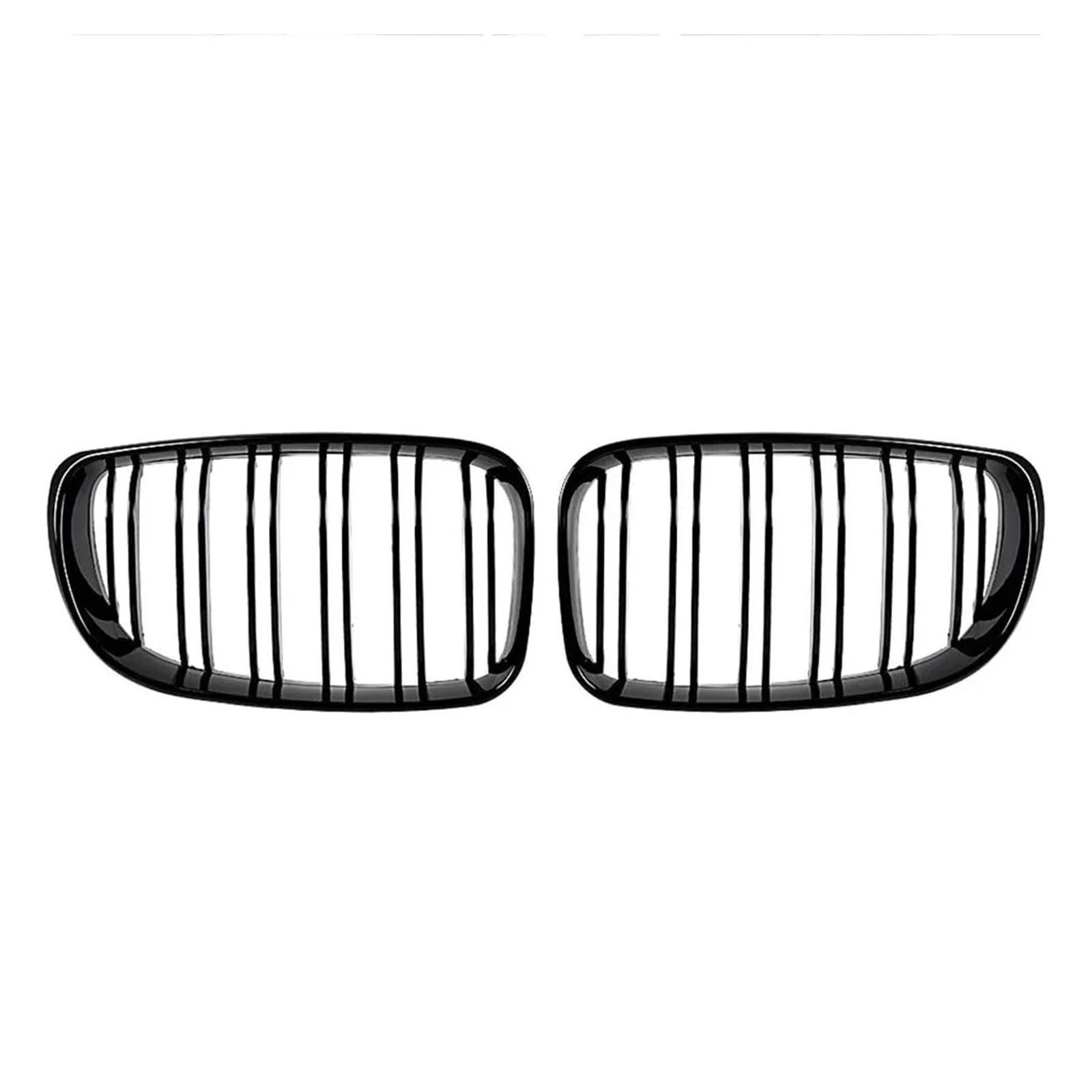 Sport Kühlergrill Für E81 E87 E82 E88 128I 130I 135I 2008-2011 2010 Auto Racing Grill Front Gitter Stoßstange Haube Niere Grille ABS Grills Kühlergrill Vorne(Glossy Black) von MBROS