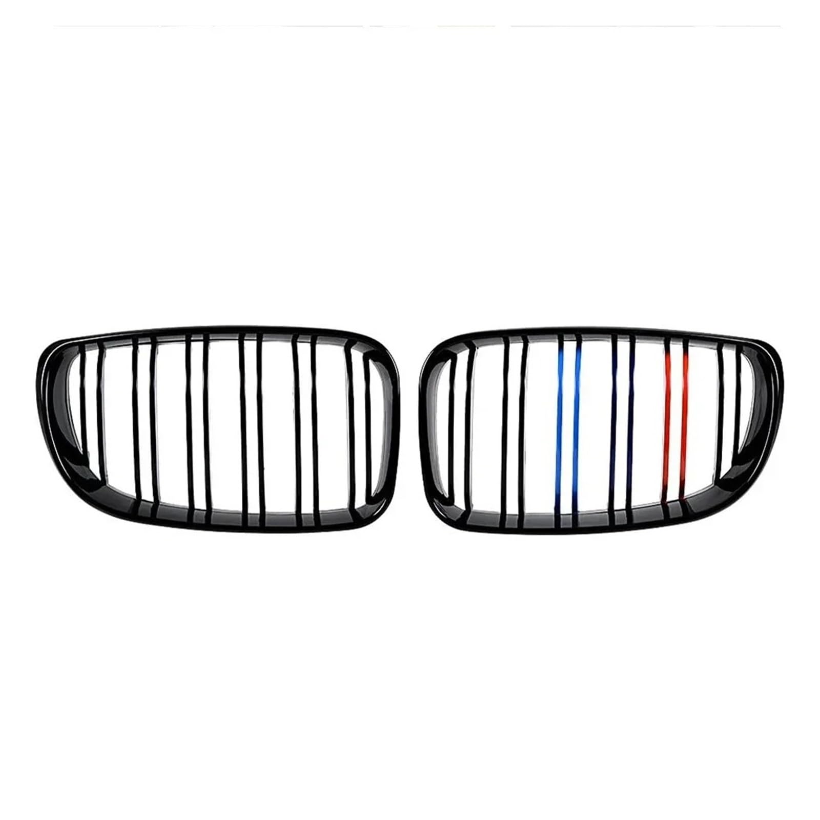 Sport Kühlergrill Für E81 E87 E82 E88 128I 130I 135I 2008-2011 2010 Auto Racing Grill Front Gitter Stoßstange Haube Niere Grille ABS Grills Kühlergrill Vorne(M-Color) von MBROS
