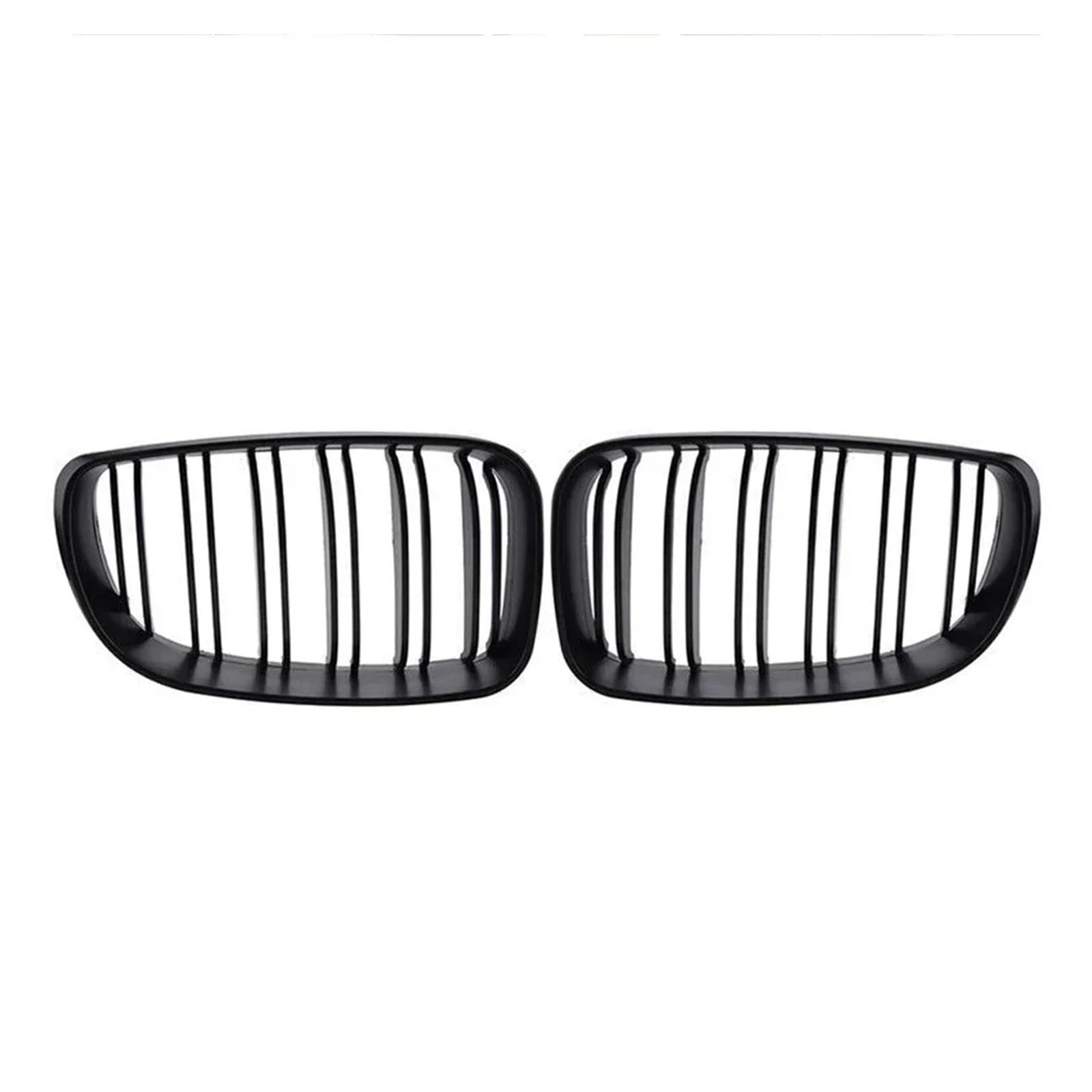 Sport Kühlergrill Für E81 E87 E82 E88 128I 130I 135I 2008-2011 2010 Auto Racing Grill Front Gitter Stoßstange Haube Niere Grille ABS Grills Kühlergrill Vorne(Matte Black) von MBROS