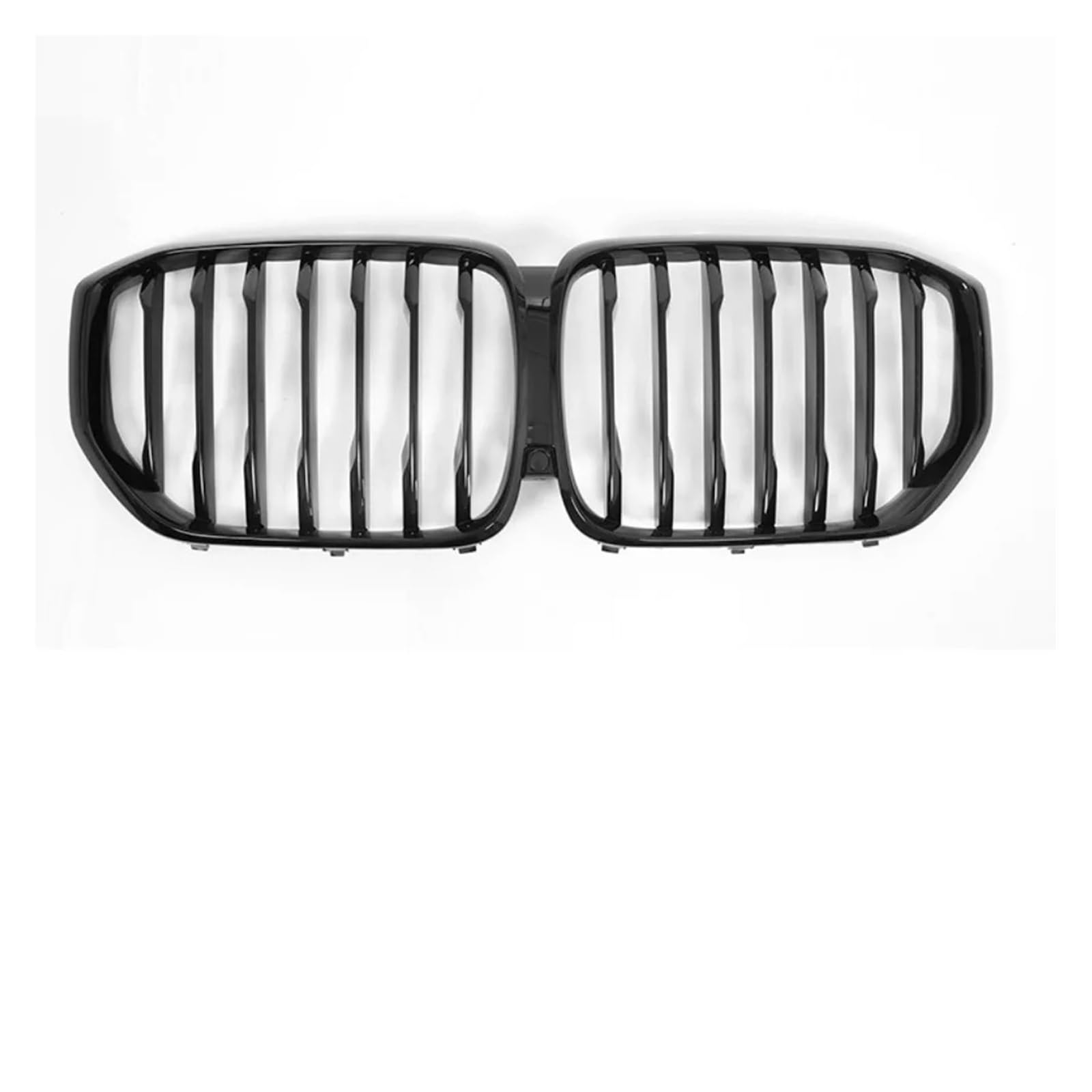 Sport Kühlergrill Für X5-Serie G05 2019–2023 Auto-Front-Kühlergrill-Haube ABS Racing Grill-Lamelle Glanzschwarz Ersatz-Frontgrill Kühlergrill Vorne(Glossy Black 1 Line) von MBROS