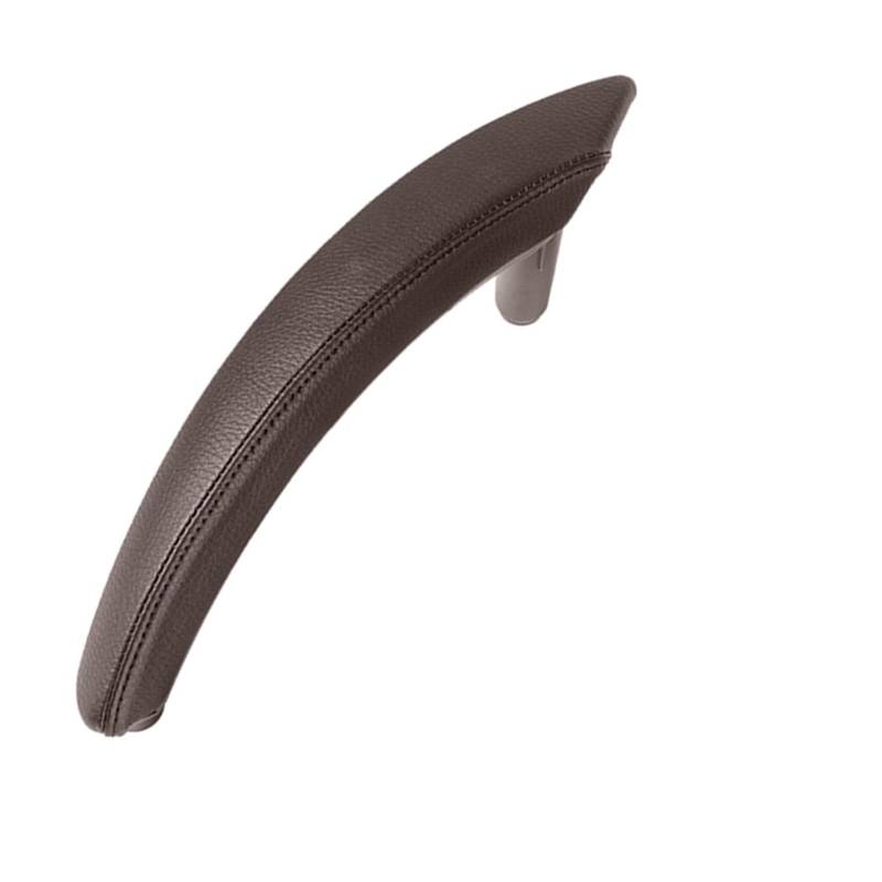 MBXLDGFD Shuogoufeng Store 1 Stück Autotürverkleidung, Zuggriff, Linke Seite, echtes Leder, kompatibel mit B*MW X5 E70 2007–2013 und X6 E71 2008–2014(Mocha) von MBXLDGFD